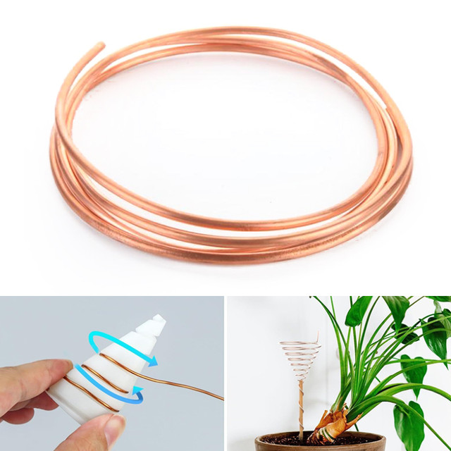 Pure Copper For Electro Culture Gardening Copper Wire With 6 Stake For  Growing Garden Plants And Vegetables - AliExpress